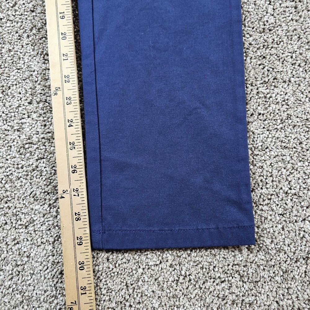 Vineyard Vines Pants Men 30x29 Blue Performance Stretch Golf Chino Career Preppy - Picture 11 of 15